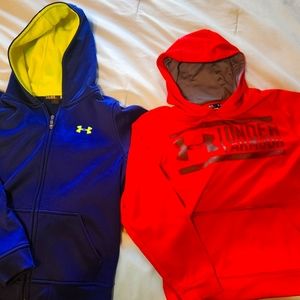 Youth Large UnderArmour Hoodies Bundle